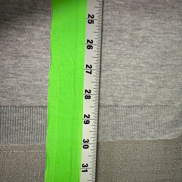 Eileen Fisher Womens Gray Open Front Cardigan Large Sustainable Minimalist Chic - Picture 11 of 13